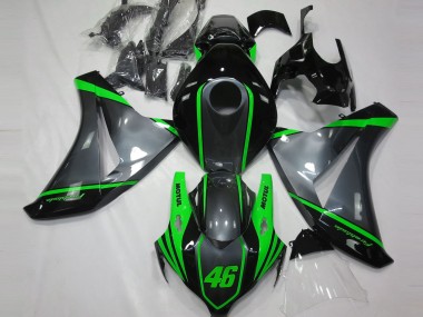 Gris Motul & Verde 08-11 CBR1000RR Carenado Moto