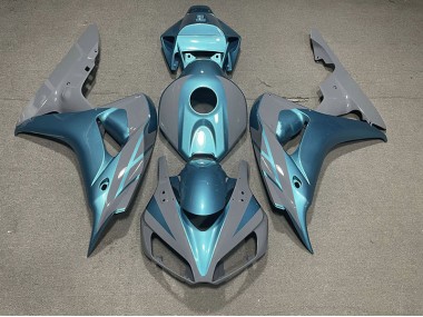 Gris Nardo & Azul Claro 06-07 CBR1000RR Carenado Moto