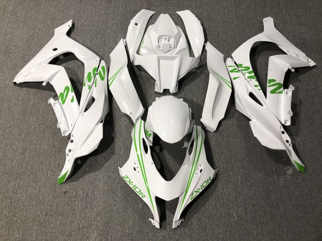 Kawi Verde Perla Blanco 16-19 ZX10R Carenado Moto