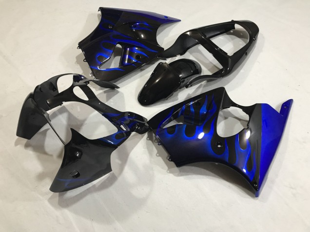 Kit Azul Llama 00-02 ZX6R Carenado Moto Kit Azul Llama 00-02 ZX6R Carenado Moto