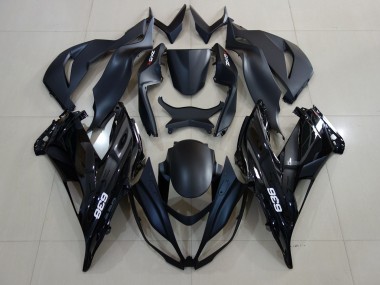 Logotipo 636 Negro Brillante 07-08 ZX6R Carenado Moto