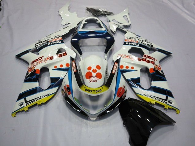 Lugares 01-03 GSXR 600-750 Carenado Moto