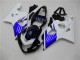 Carenado Moto Suzuki GSXR 600/750 2004-2005 - Blanco Azul Negro Baratos