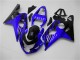 Carenados Moto Suzuki GSXR 600/750 2004-2005 - Azul Negro Brillante Baratos