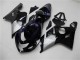 Carenados Moto Suzuki GSXR 600/750 2004-2005 - Negro Brillante Plata Azul Baratos