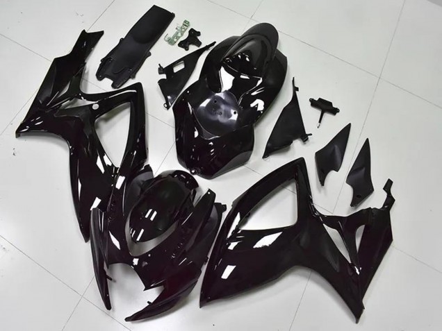 Carenado Moto Suzuki GSXR 600/750 2006-2007 - Negro Brillante Baratos