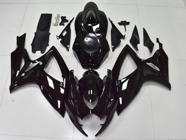 Carenado Moto Suzuki GSXR 600/750 2006-2007 - Negro Brillante Baratos
