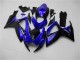 Carenados Moto Suzuki GSXR 600/750 2006-2007 - Azul Negro Brillante Baratos