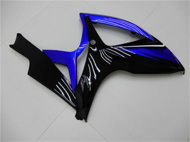 Carenados Moto Suzuki GSXR 600/750 2006-2007 - Azul Negro Brillante Baratos