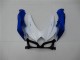 Carenados Moto Suzuki GSXR 600/750 2008-2010 - Blanco Azul Baratos