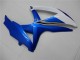 Carenados Moto Suzuki GSXR 600/750 2008-2010 - Blanco Azul Baratos