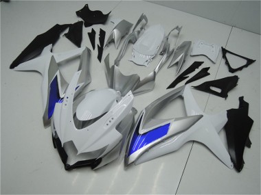 Carenados Moto Suzuki GSXR 600/750 2008-2010 - Plata Blanco Azul Negro Baratos