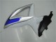 Carenados Moto Suzuki GSXR 600/750 2008-2010 - Plata Blanco Azul Negro Baratos