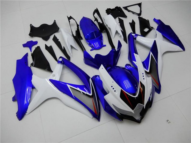 Carenados Moto Suzuki GSXR 600/750 2008-2010 - Blanco Azul Negro Rojo Línea Baratos