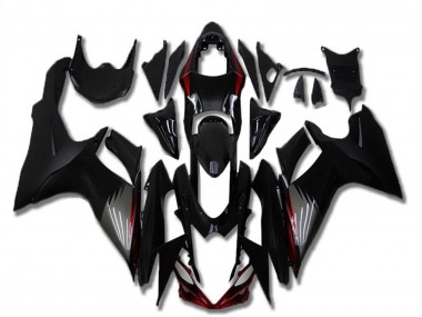 Carenados Moto Suzuki GSXR 600/750 2011-2024 - Negro Brillante Negro Mate Gris Rojo Baratos