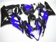 Kits Carenado Moto Suzuki GSXR 1000 2005-2006 - Azul Negro Baratos