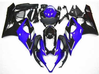 Kits Carenado Moto Suzuki GSXR 1000 2005-2006 - Azul Negro Baratos