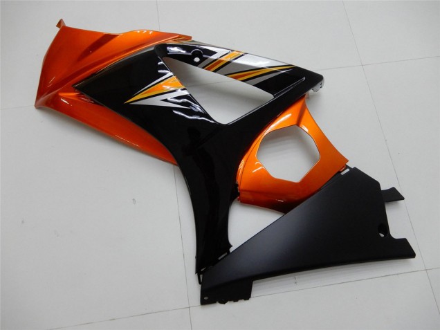 Carenado Moto Suzuki GSXR 1000 2007-2008 - Naranja Negro Baratos