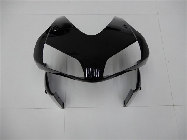 Carenados Moto Honda CBR600RR 2003-2004 - Plata Negro Brillante Raya Baratos