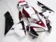Kits Carenados Moto Honda CBR600RR 2005-2006 - Blanco Rojo Negro Baratos