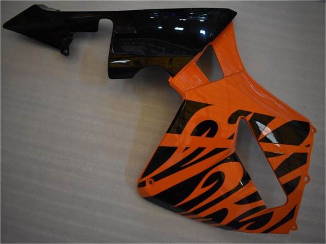 Carenado Moto Honda CBR600RR 2005-2006 - Naranja Negro Llama Baratos