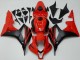 Carenado Moto Honda CBR600RR 2007-2008 - Rojo Negro Mate Baratos