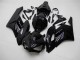 Carenados Moto Honda CBR1000RR 2004-2005 - Negro Brillante Negro Mate Baratos