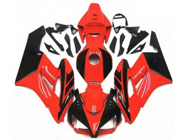 Carenados Moto Honda CBR1000RR 2004-2005 - Rojo Negro Brillante Baratos