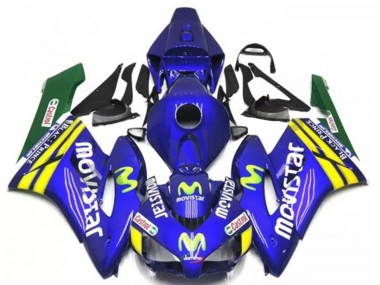 Carenados Moto Honda CBR1000RR 2004-2005 - Azul Amarillo Verde MoviStar Rojo Castrol Baratos