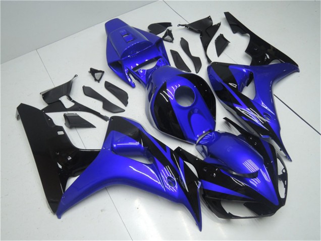 Kits Carenado Moto Honda CBR1000RR 2006-2007 - Azul Negro Brillante Baratos