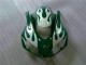 Carenados Moto Honda CBR1000RR 2006-2007 - Blanco Verde Llama Baratos