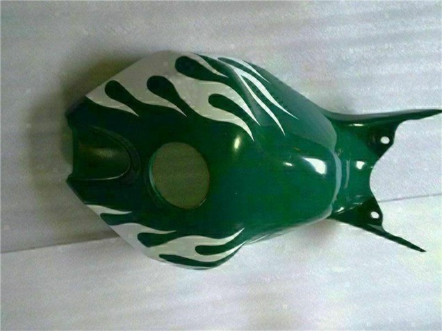 Carenados Moto Honda CBR1000RR 2006-2007 - Blanco Verde Llama Baratos