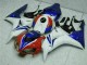 Kits Carenado Moto Honda CBR1000RR 2006-2007 - Blanco Rojo Azul HRC Baratos