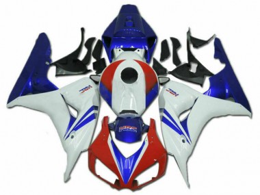 Kits Carenado Moto Honda CBR1000RR 2006-2007 - Blanco Rojo Azul HRC Baratos
