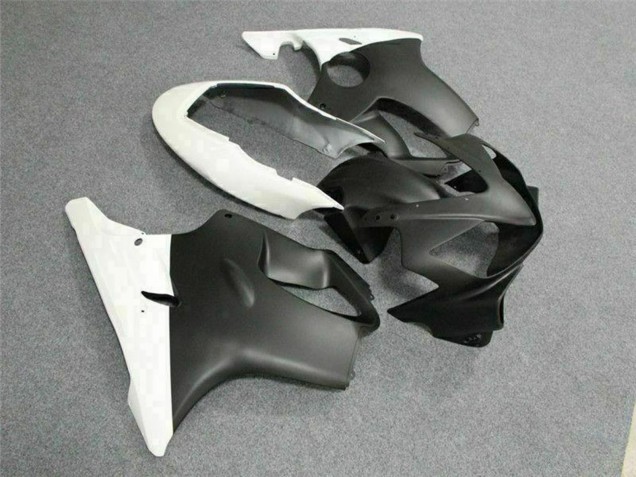 Carenados Moto Honda CBR600 F4i 2004-2007 - Blanco Negro Mate Baratos