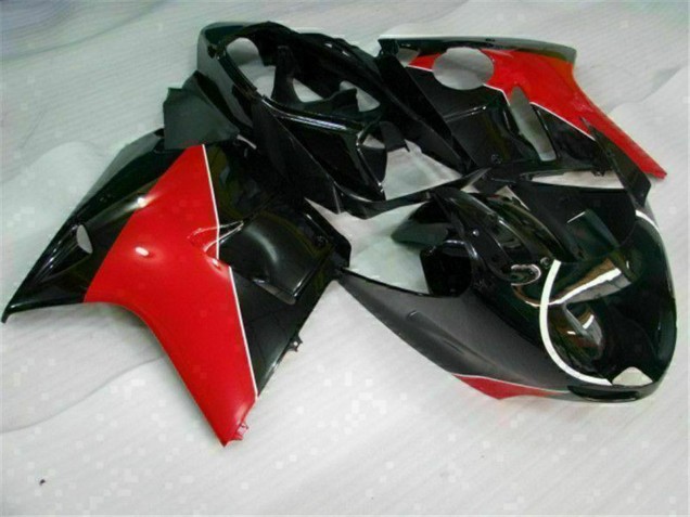 Carenados Moto Honda CBR1100XX Blackbird 1996-2007 - Rojo Negro Brillante Baratos