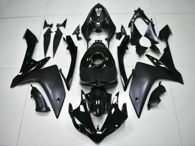 Carenados Moto Yamaha YZF R1 2007-2008 - Negro Brillante Negro Mate Baratos