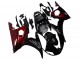 Kits Carenado Moto Yamaha YZF R6 2003-2004 - Negro Brillante Rojo Baratos