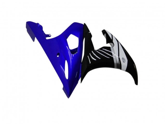 Carenados Moto Yamaha YZF R6 2003-2004 - Azul Blanco Negro Brillante Baratos