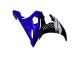 Carenados Moto Yamaha YZF R6 2003-2004 - Azul Blanco Negro Brillante Baratos