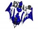 Carenados Moto Yamaha YZF R6 2006-2007 - Azul Blanco Negro Baratos