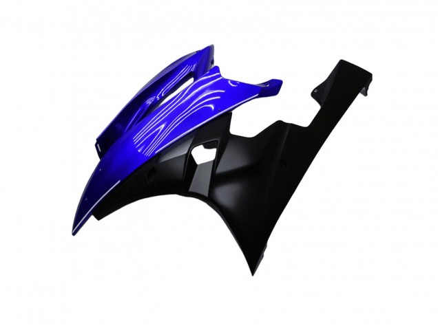 Carenado Moto Yamaha YZF R6 2006-2007 - Azul Negro Mate Baratos