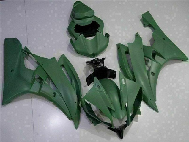 Carenado Moto Yamaha YZF R6 2006-2007 - Verde Militar Baratos