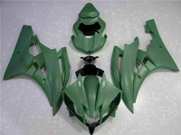 Carenado Moto Yamaha YZF R6 2006-2007 - Verde Militar Baratos