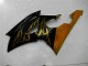 Carenados Moto Yamaha YZF R6 2008-2016 - Negro Brillante Oro Llama Baratos