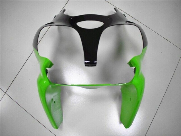 Kits Carenado Moto Kawasaki ZX6R 2000-2002 - Verde Blanco Negro Baratos