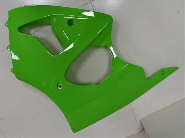 Carenados Moto Kawasaki ZX6R 2000-2002 - Verde Negro Baratos