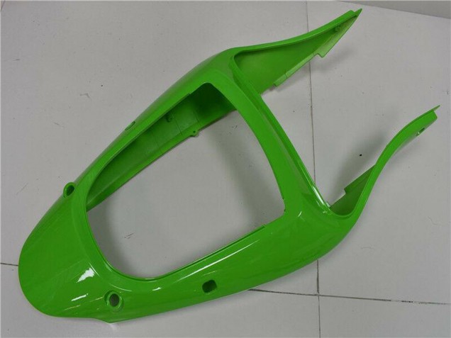 Carenados Moto Kawasaki ZX6R 2000-2002 - Verde Negro Baratos