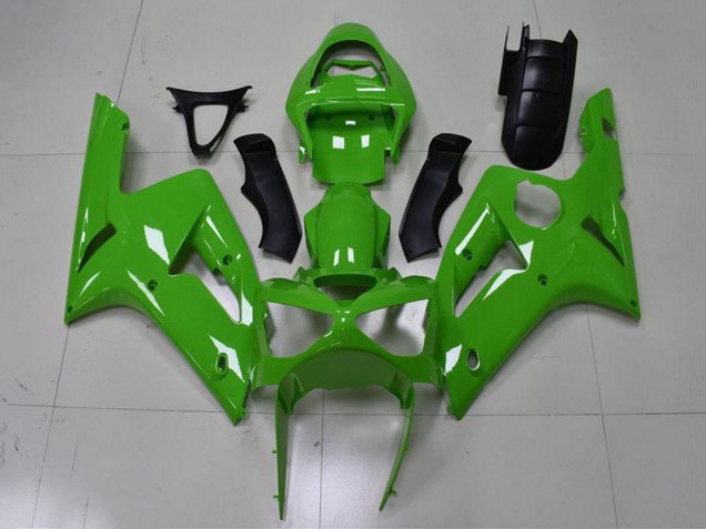 Carenado Moto Kawasaki ZX6R 2003-2004 - Verde Baratos