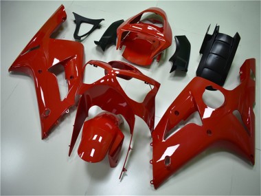 Kits Carenado Moto Kawasaki ZX6R 2003-2004 - Rojo Baratos